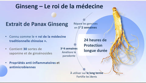 EZENO au Ginseng, Pâte dentifrice aux huiles essentielles et au Ginseng